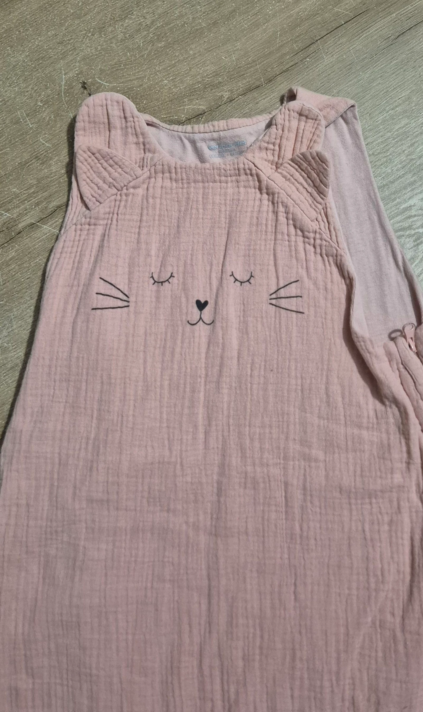 Saco de dormir de algodão gás 18-36 meses 🐱 – photo 2